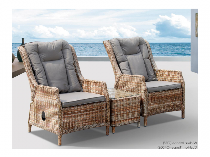 Outdoor recliner sales chairs bunnings